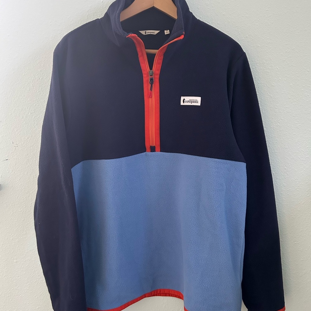Navy/Light Blue Envo Fleece Quarter-Zip Pullover Cotopaxi
